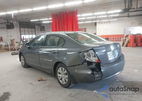 2012 Honda Civic Lx z USA, uszkodzony, nr VIN 19XFB2F50CE355314